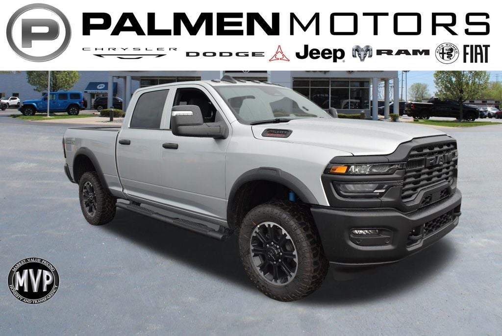 2026 RAM 2500 Tradesman in Silver-Zynith Exterior Paint — front three-quarter view